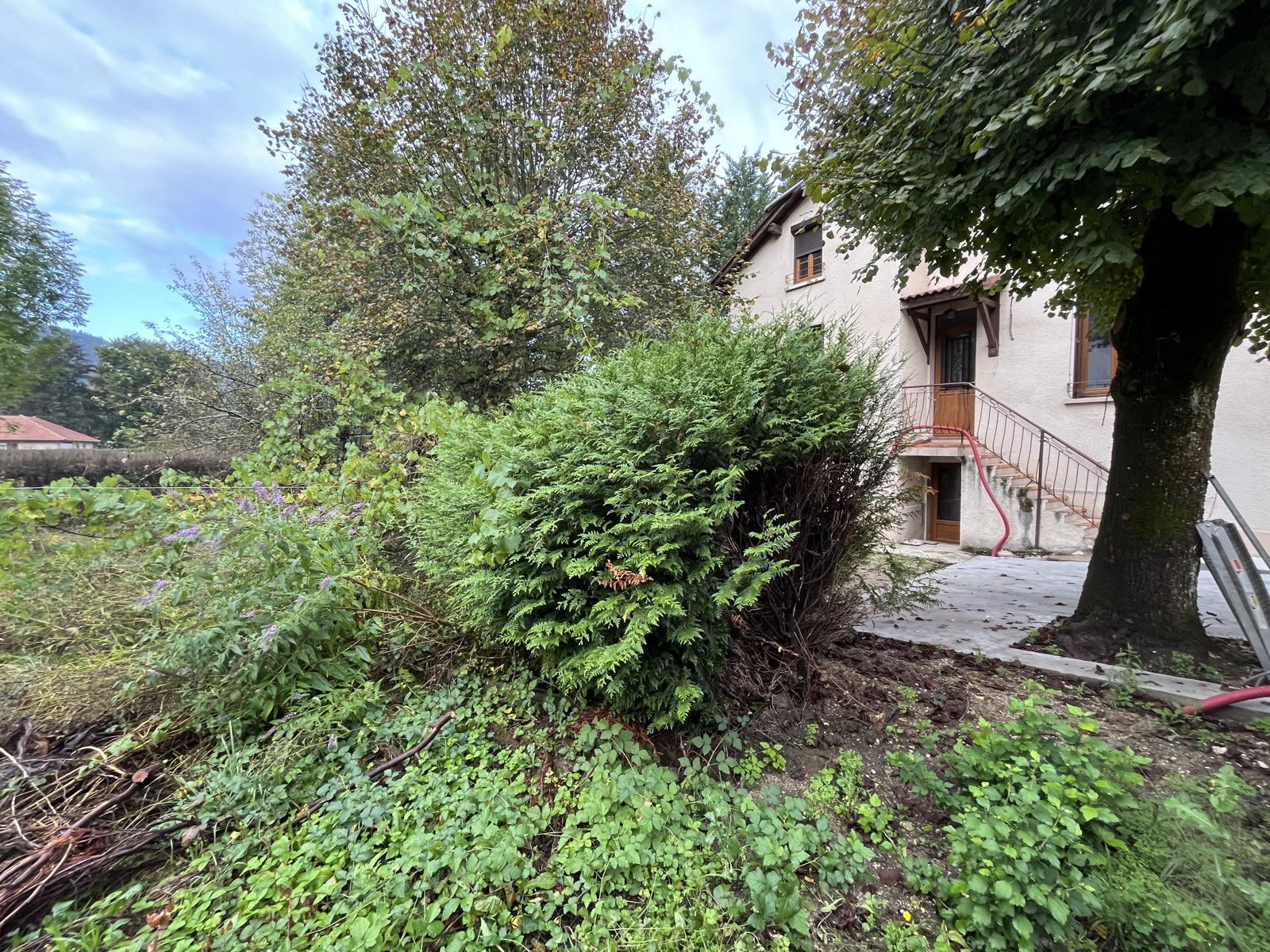 Aménagement extérieur avant travaux